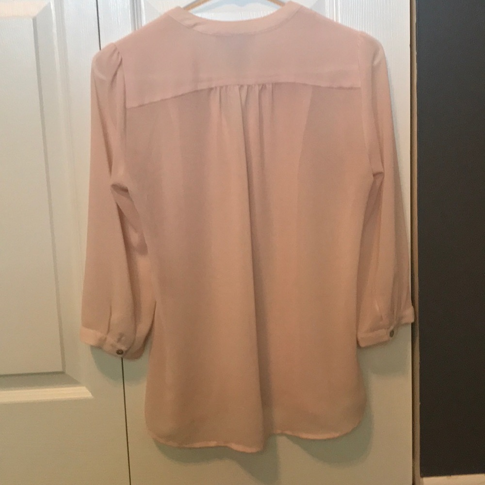 H&M Blush Blouse Size 4 - Picture 2 of 2